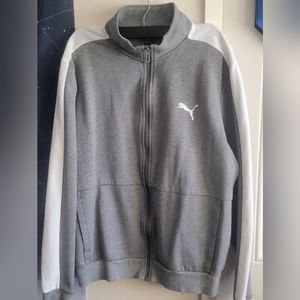 Gray Puma zip up